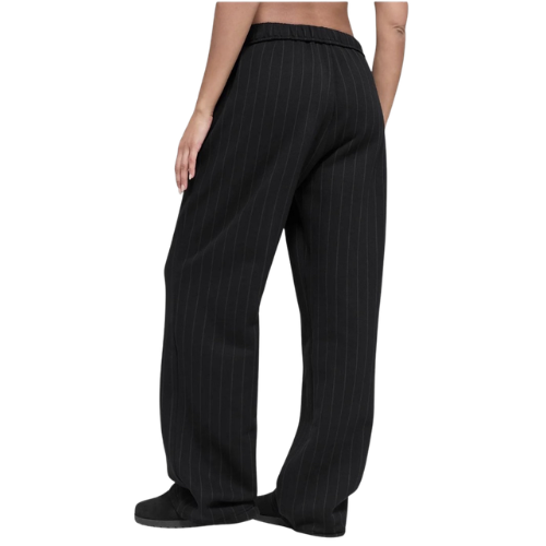Pantalon en Velour à Rayures