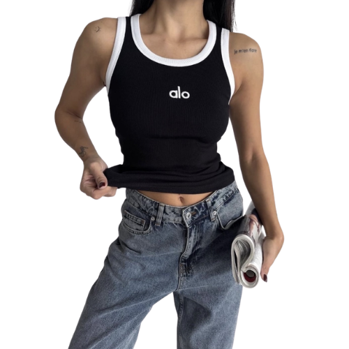 Crop-Top Noir